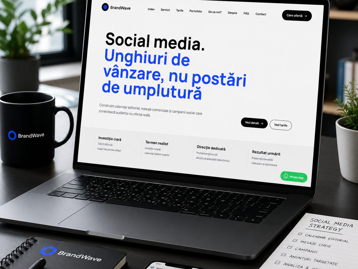 Administrare Social Media Profesională