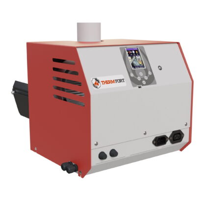 Arzator peleti ThermFort TP 30kW, peleti de paie, floare, samburi