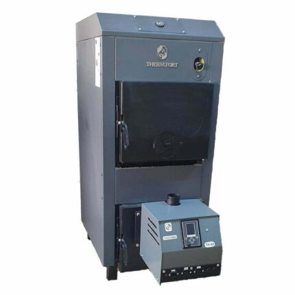 Cazan peleti THERMFORT 25-30kW cu arzator inclus