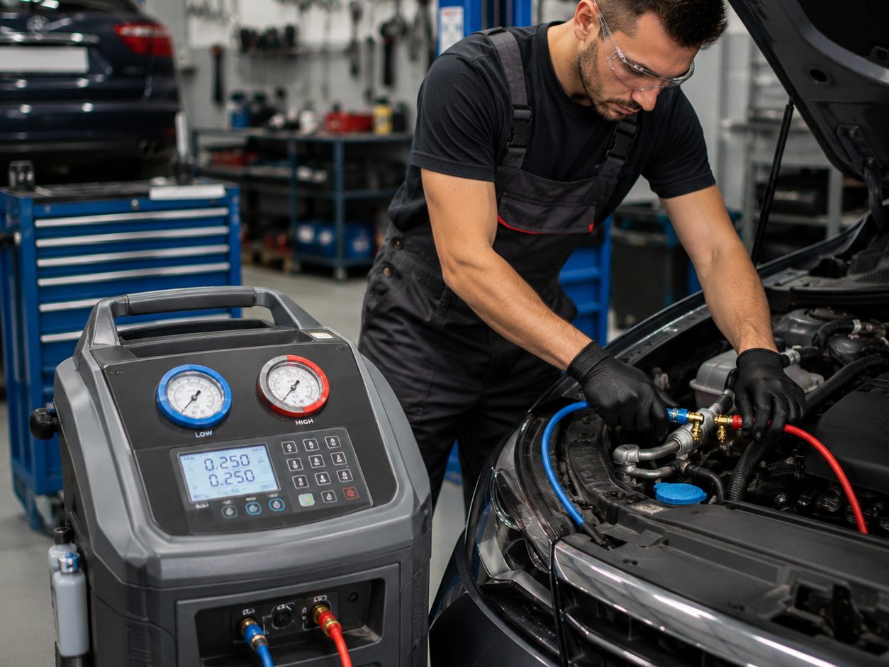 Aer condiționat auto — verificare și reparații