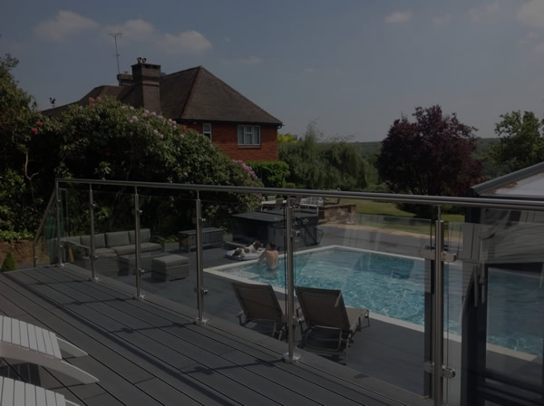 Balustrade inox sticla